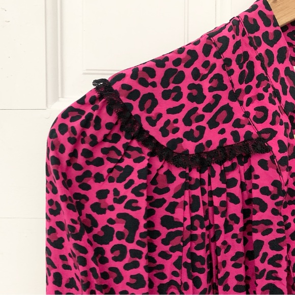 Zadig & Voltaire Leopard Print Mini Dress - Picture 12 of 13